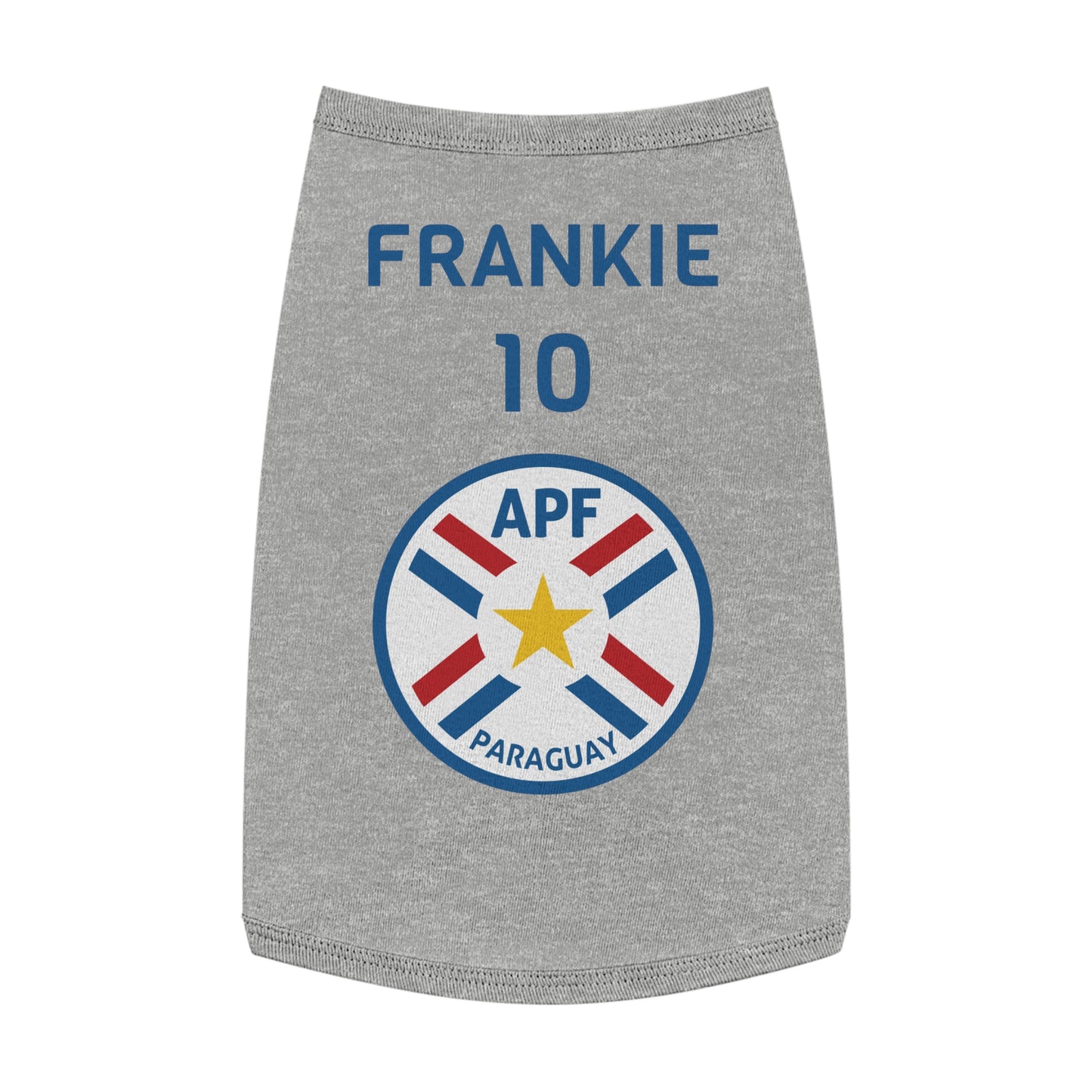 Customizable World Cup Pet Top — Team Paraguay