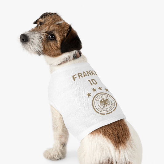 Customizable World Cup Pet Top — Team Germany