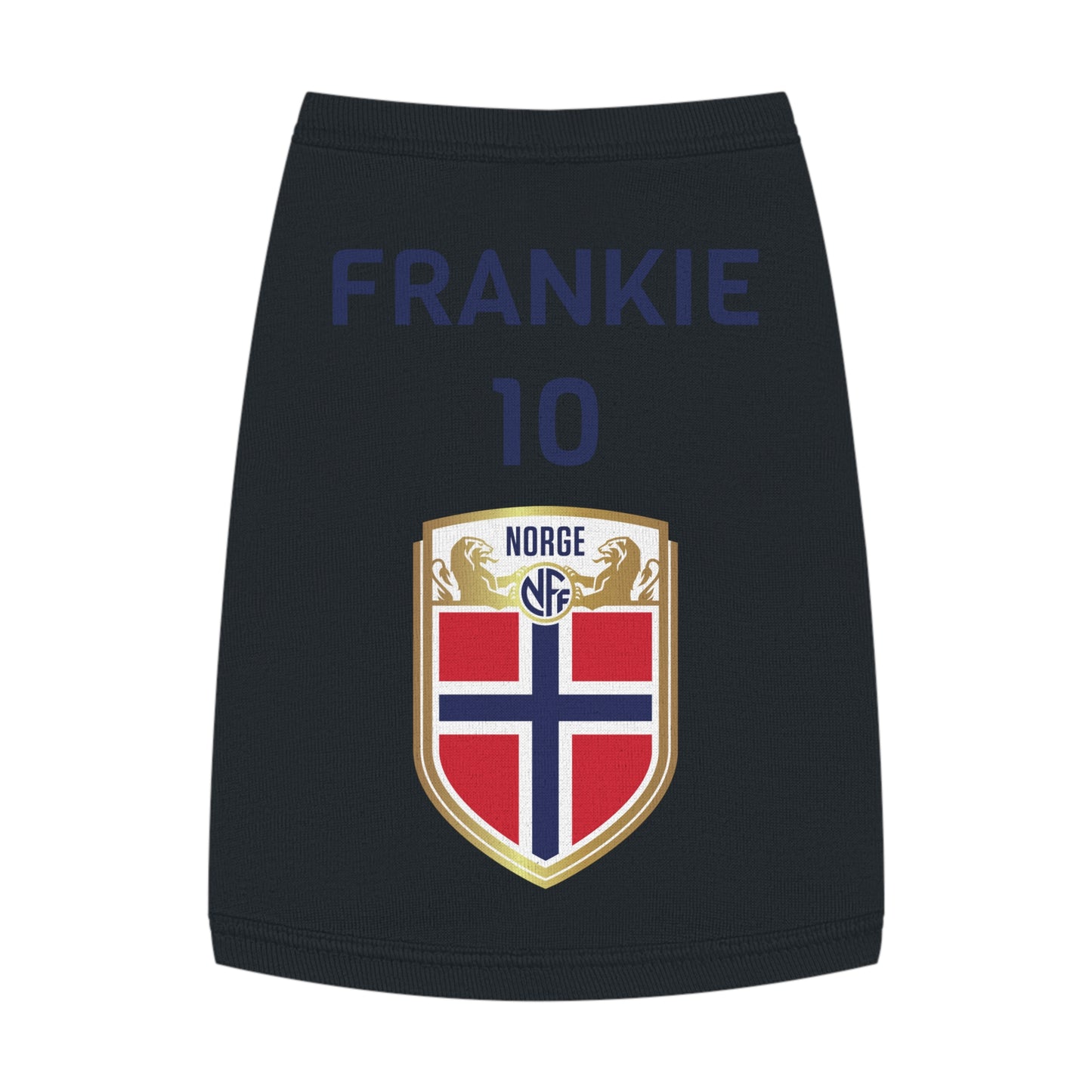Customizable World Cup Pet Top — Team Norway