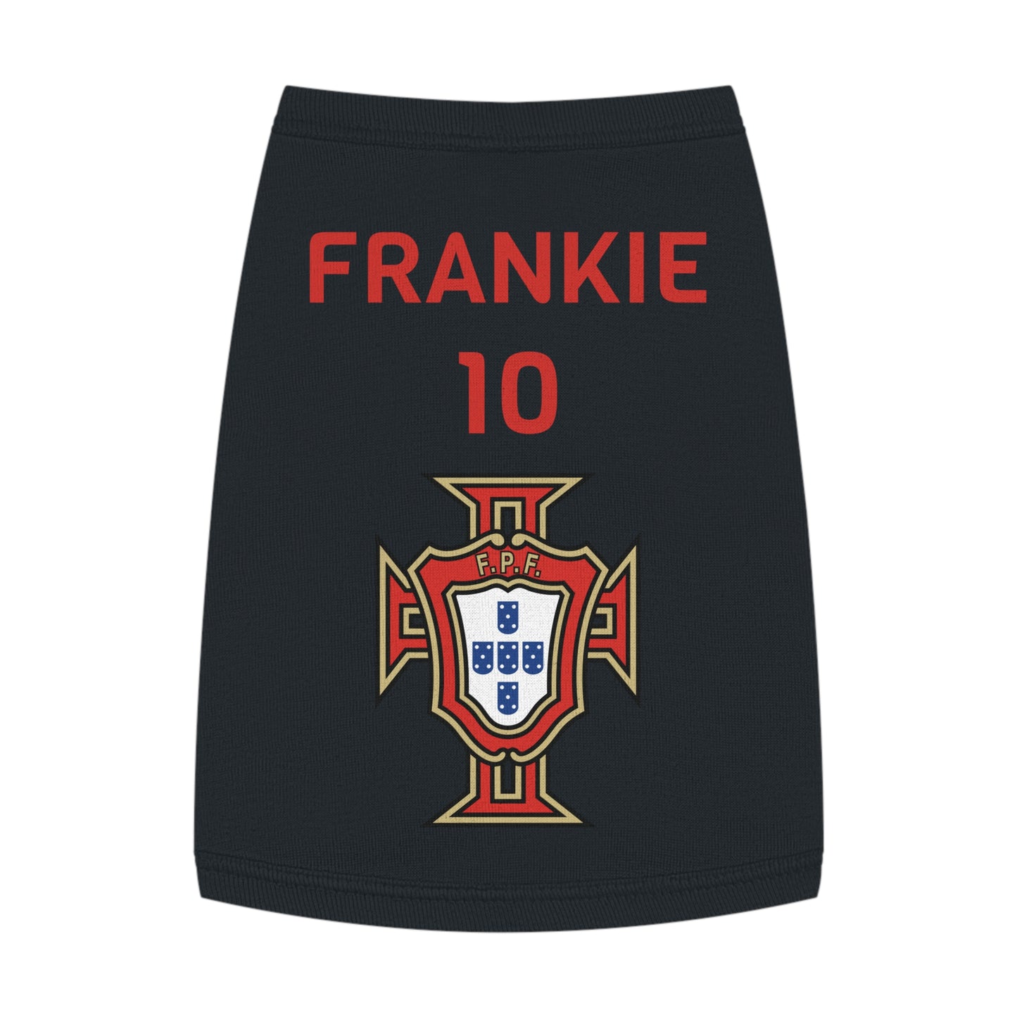 Customizable World Cup Pet Top — Team Portugal