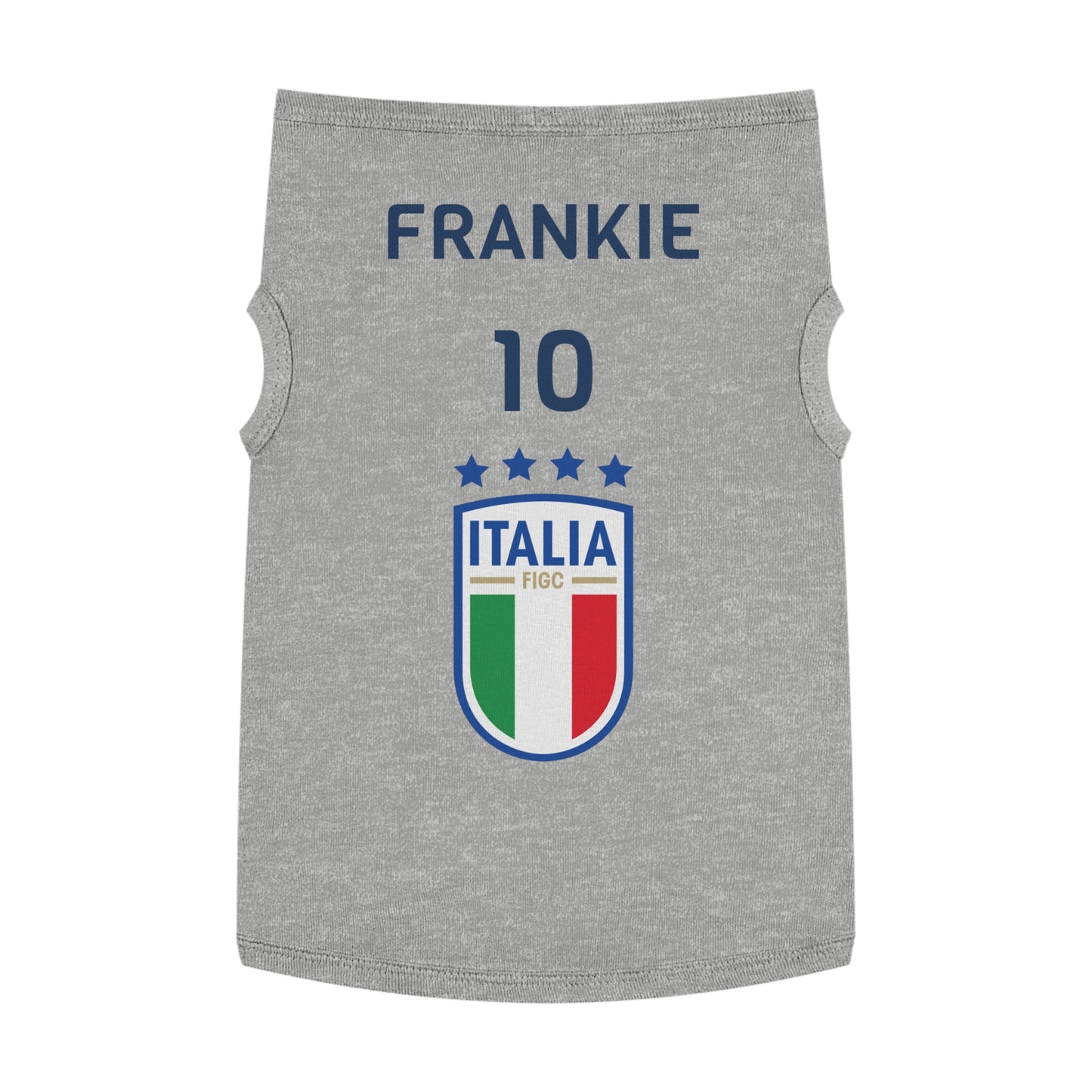 Customizable World Cup Pet Top — Team Italy