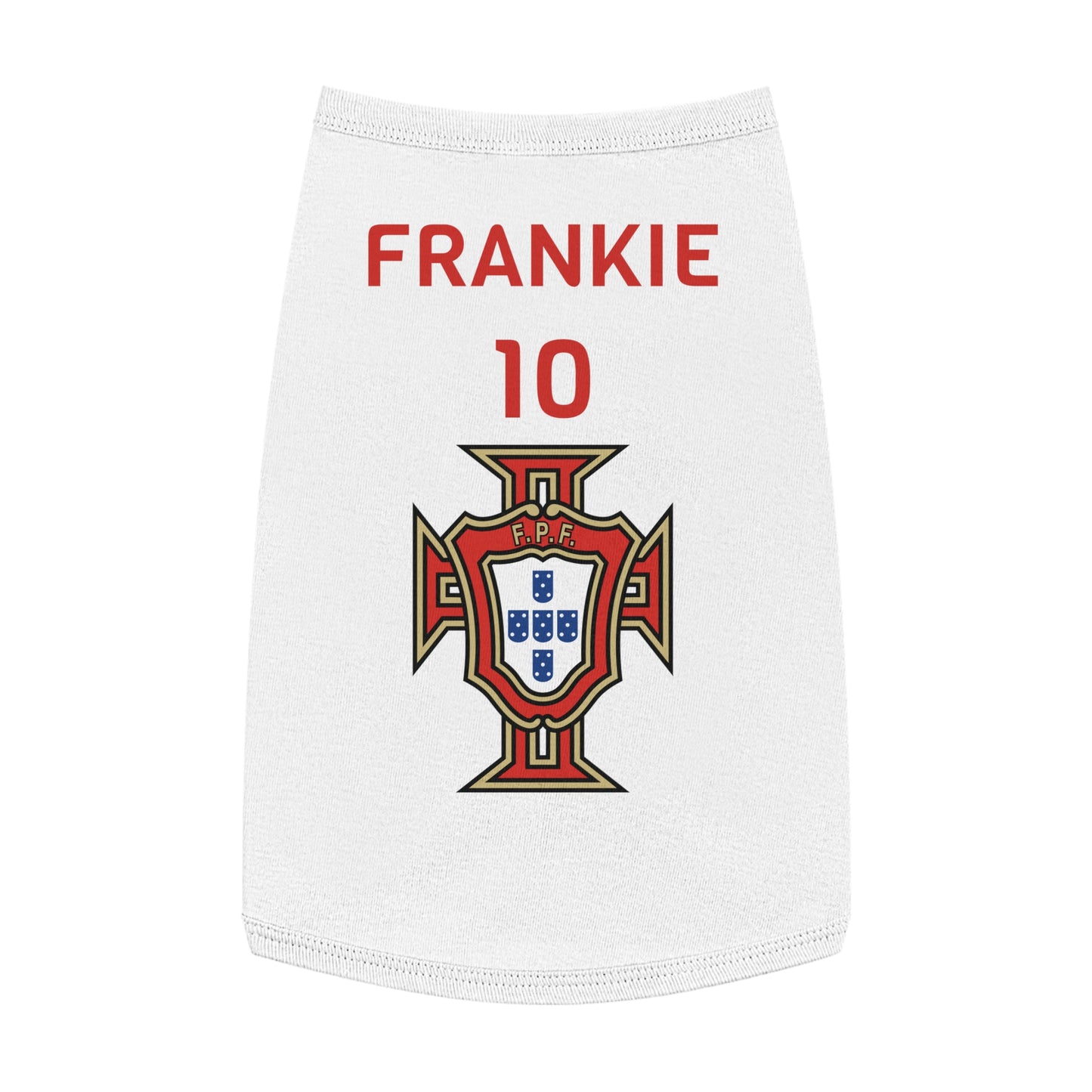 Customizable World Cup Pet Top — Team Portugal