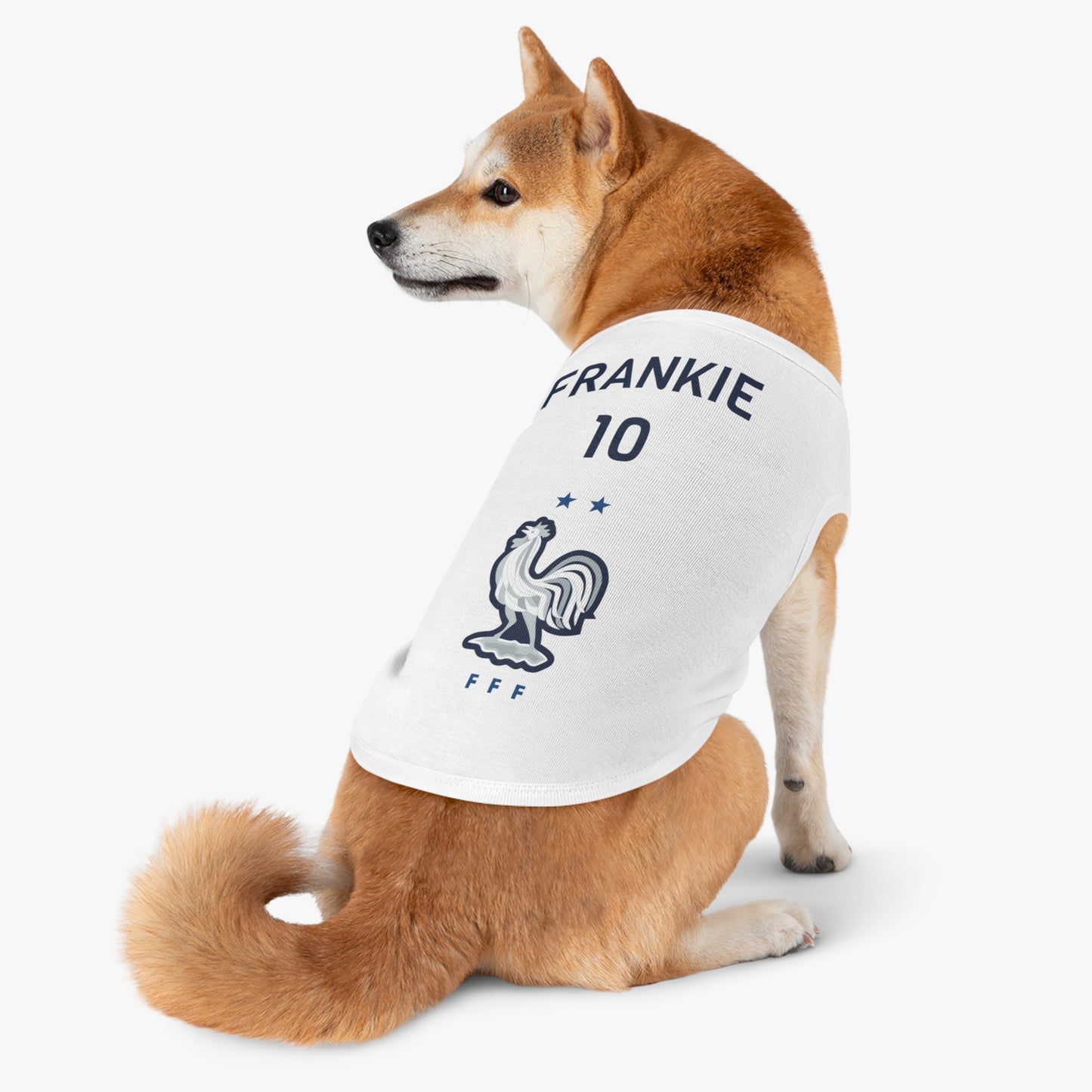 Customizable World Cup Pet Top — Team France