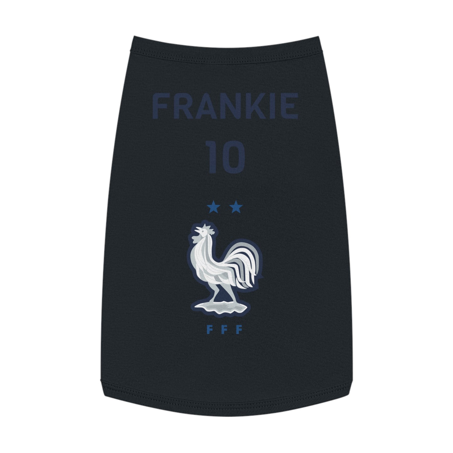 Customizable World Cup Pet Top — Team France