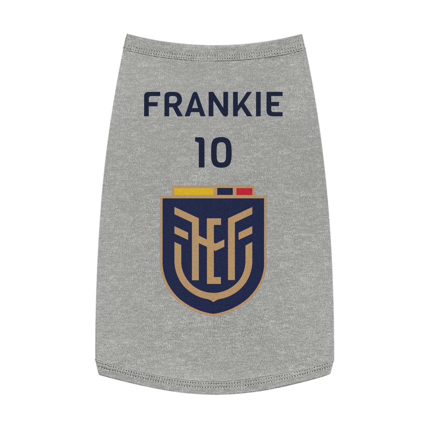 Customizable World Cup Pet Top — Team Ecuador