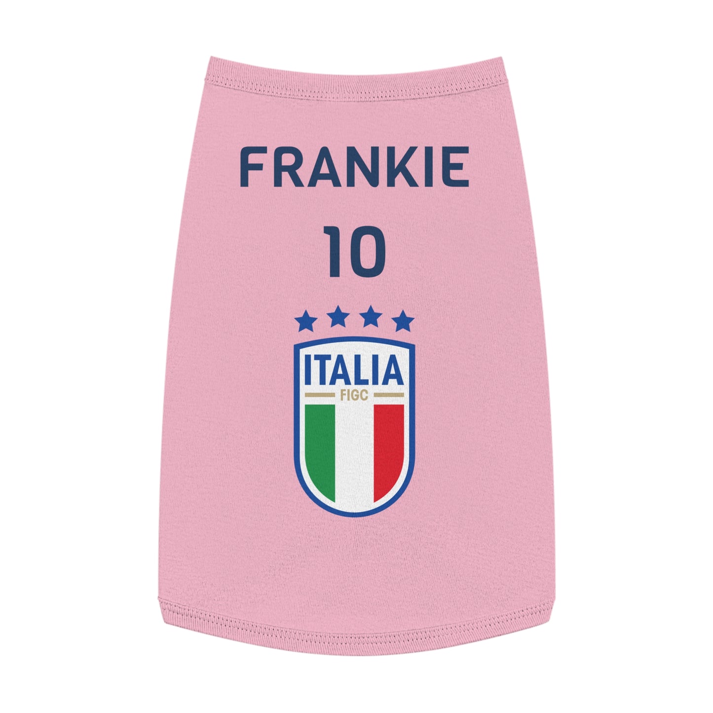 Customizable World Cup Pet Top — Team Italy