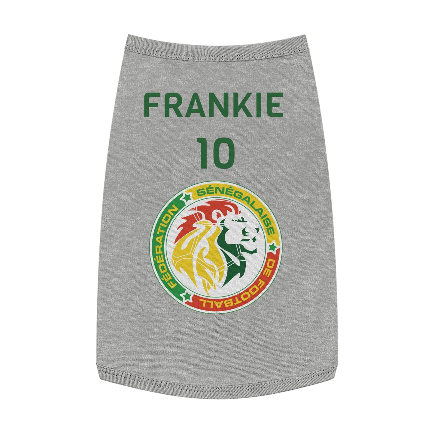 Customizable World Cup Pet Top — Team Senegal