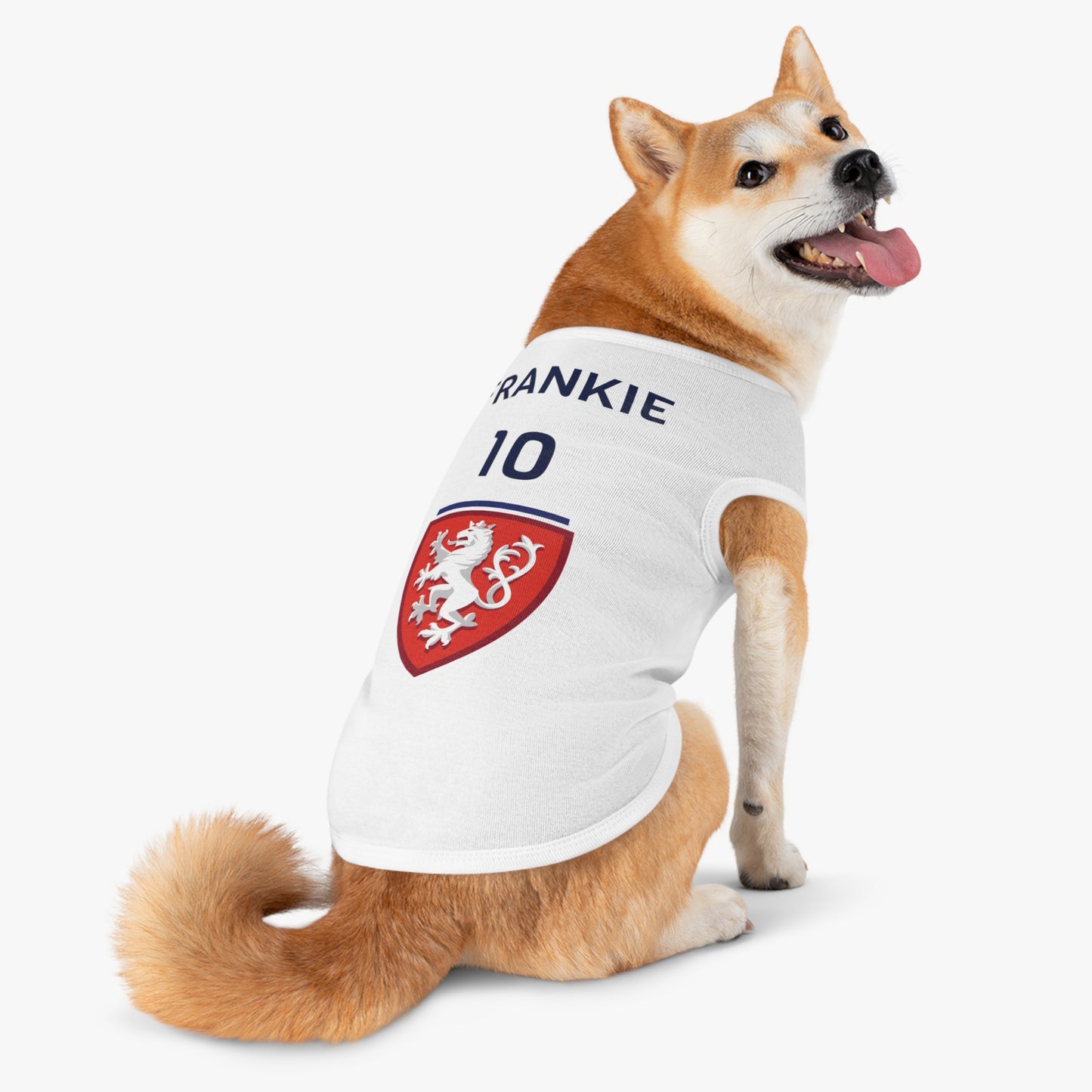 Customizable World Cup Pet Top — Team Czech
