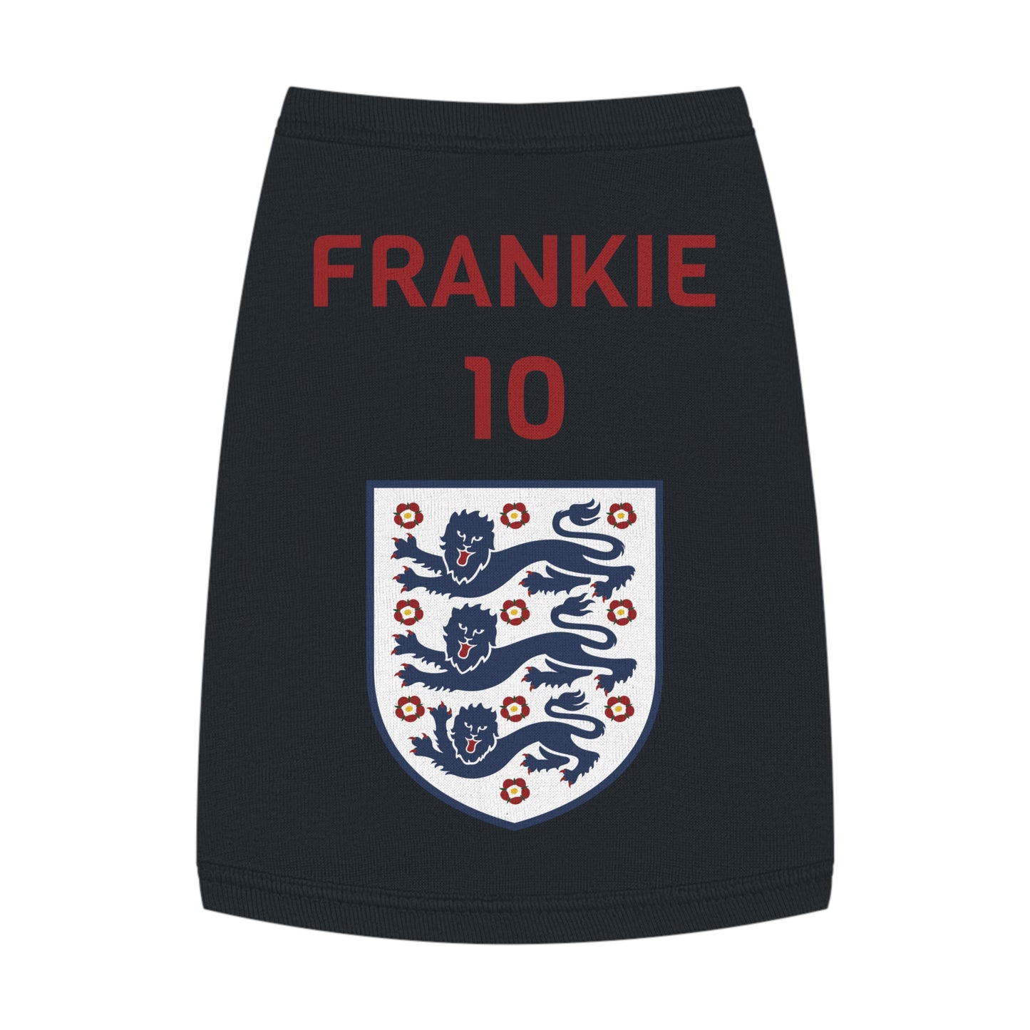 Customizable World Cup Pet Top — Team England