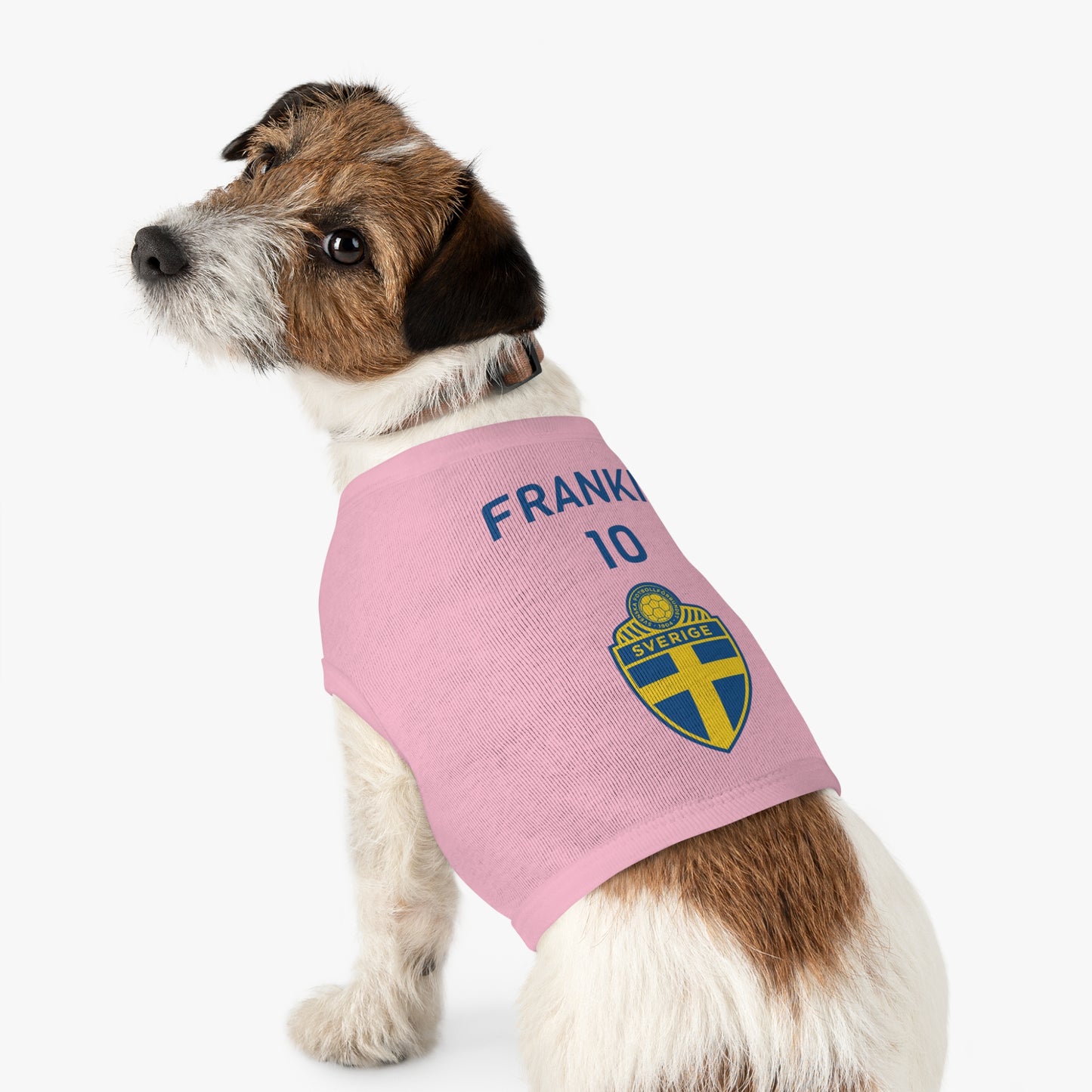 Customizable World Cup Pet Top — Team Sweden