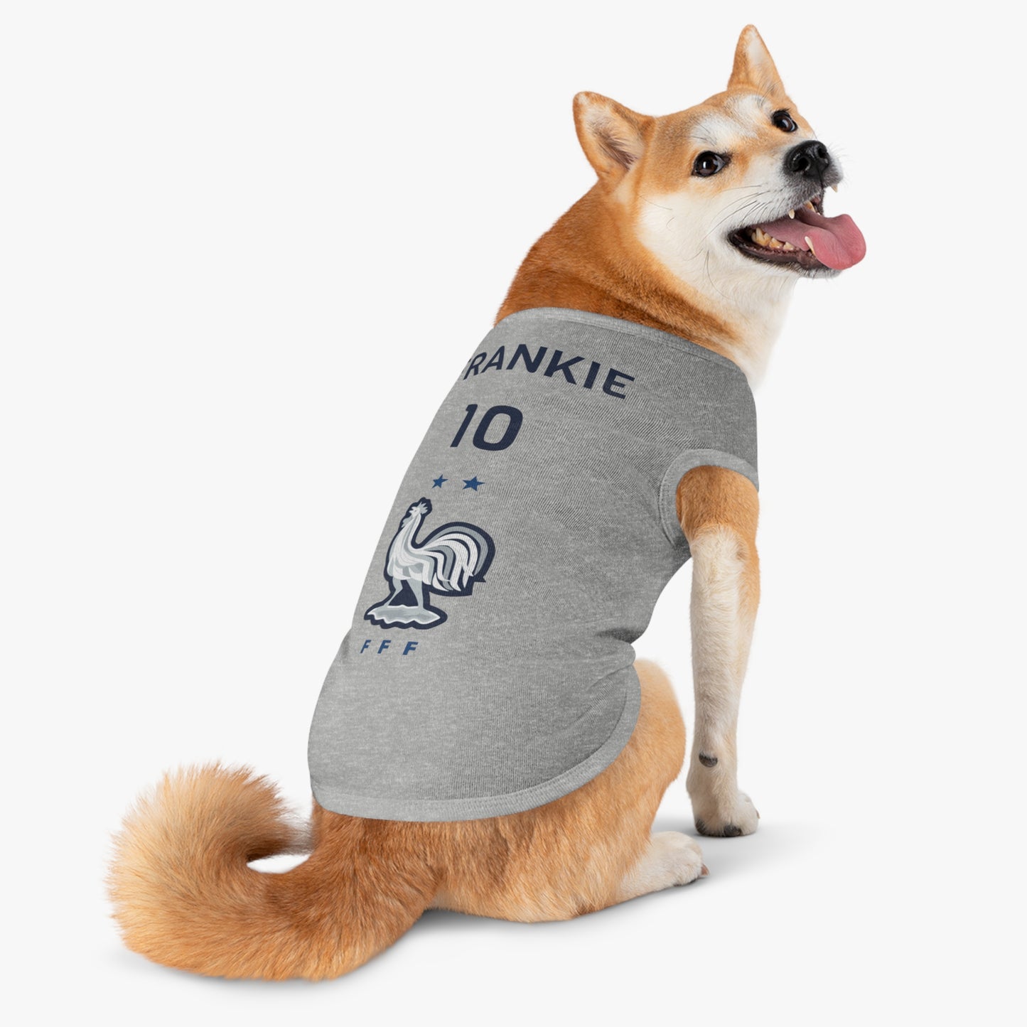 Customizable World Cup Pet Top — Team France