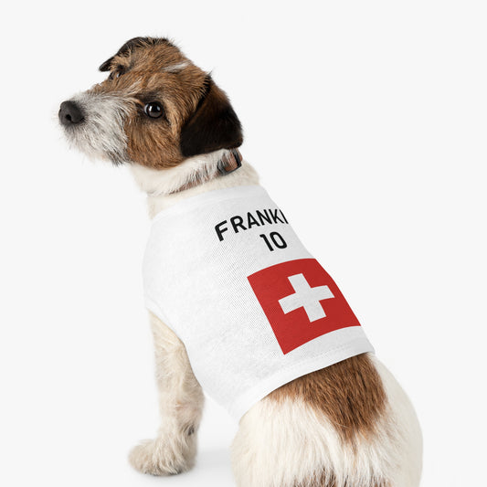 Customizable World Cup Pet Top — Team Switzerland