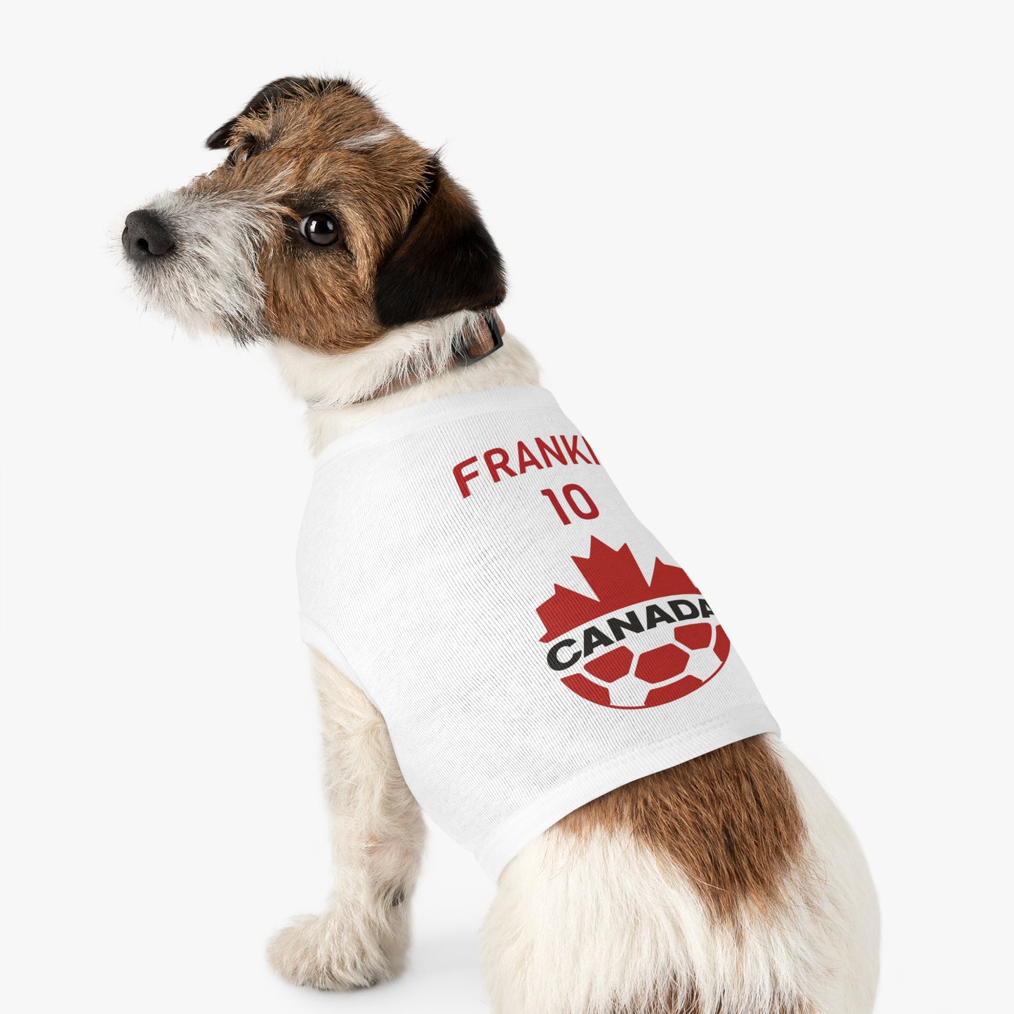 Customizable World Cup Pet Top — Team Canada