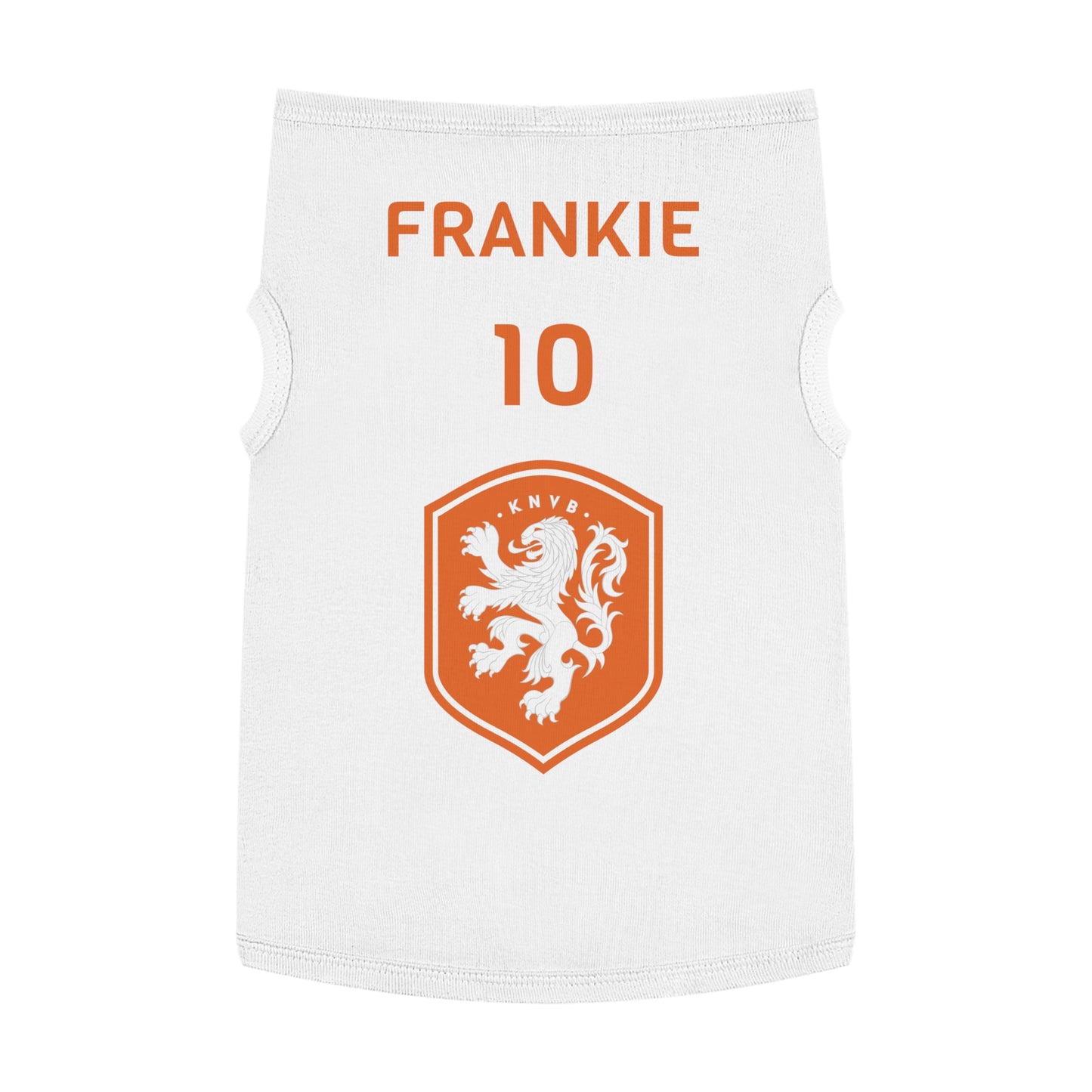 Customizable World Cup Pet Top — Team Netherlands