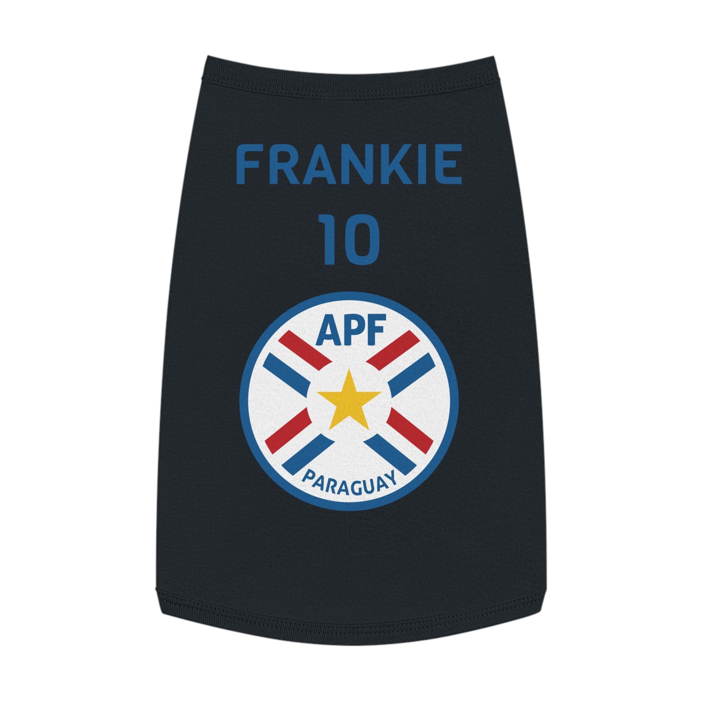 Customizable World Cup Pet Top — Team Paraguay