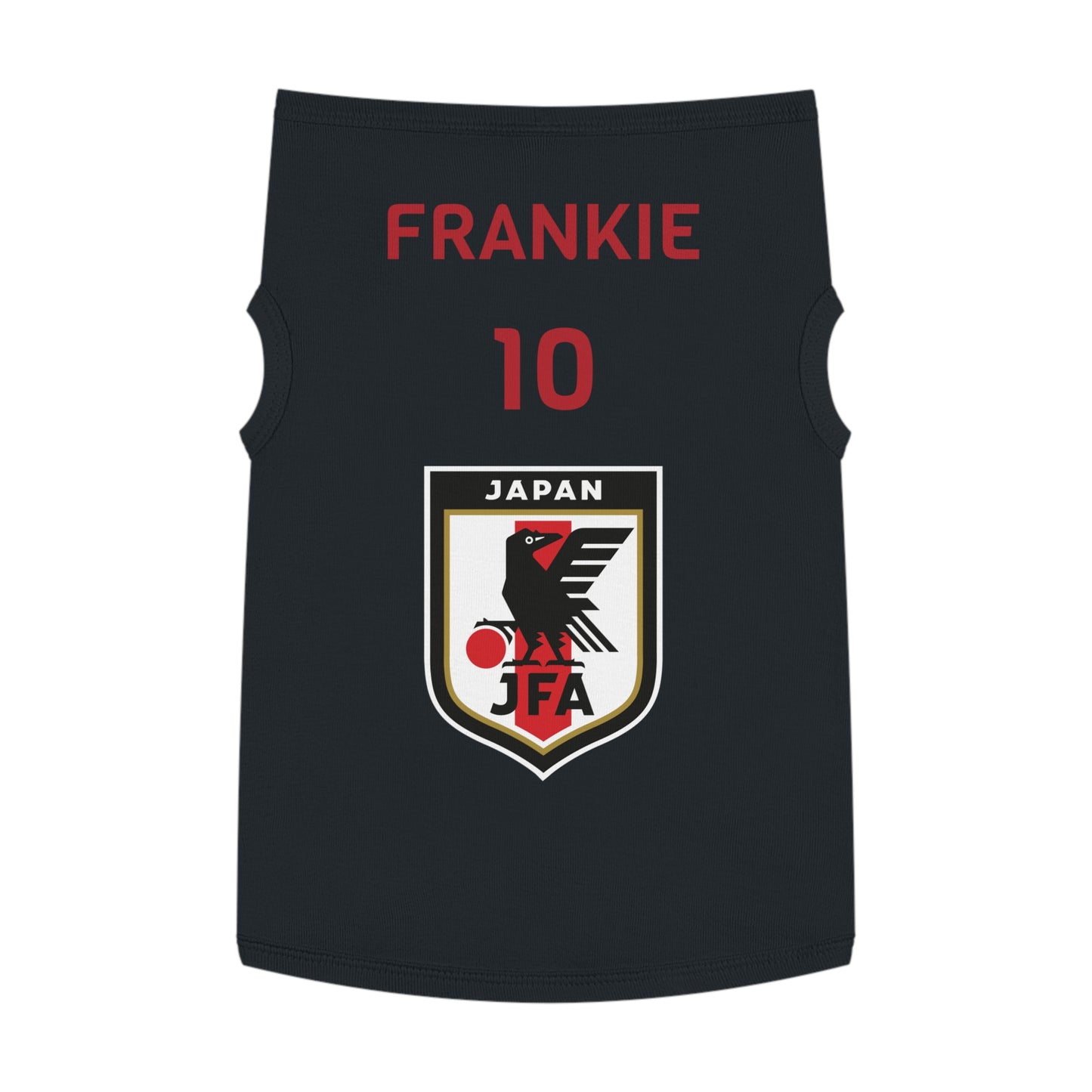 Customizable World Cup Pet Top — Team Japan