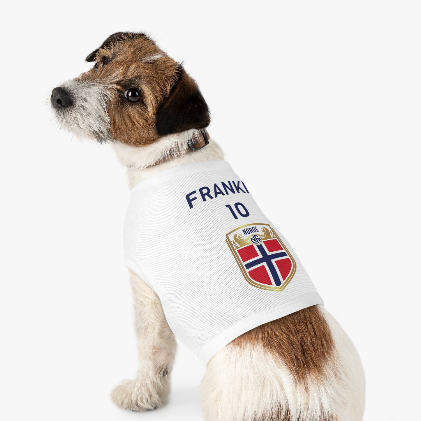 Customizable World Cup Pet Top — Team Norway