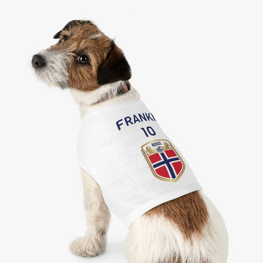 Customizable World Cup Pet Top — Team Norway