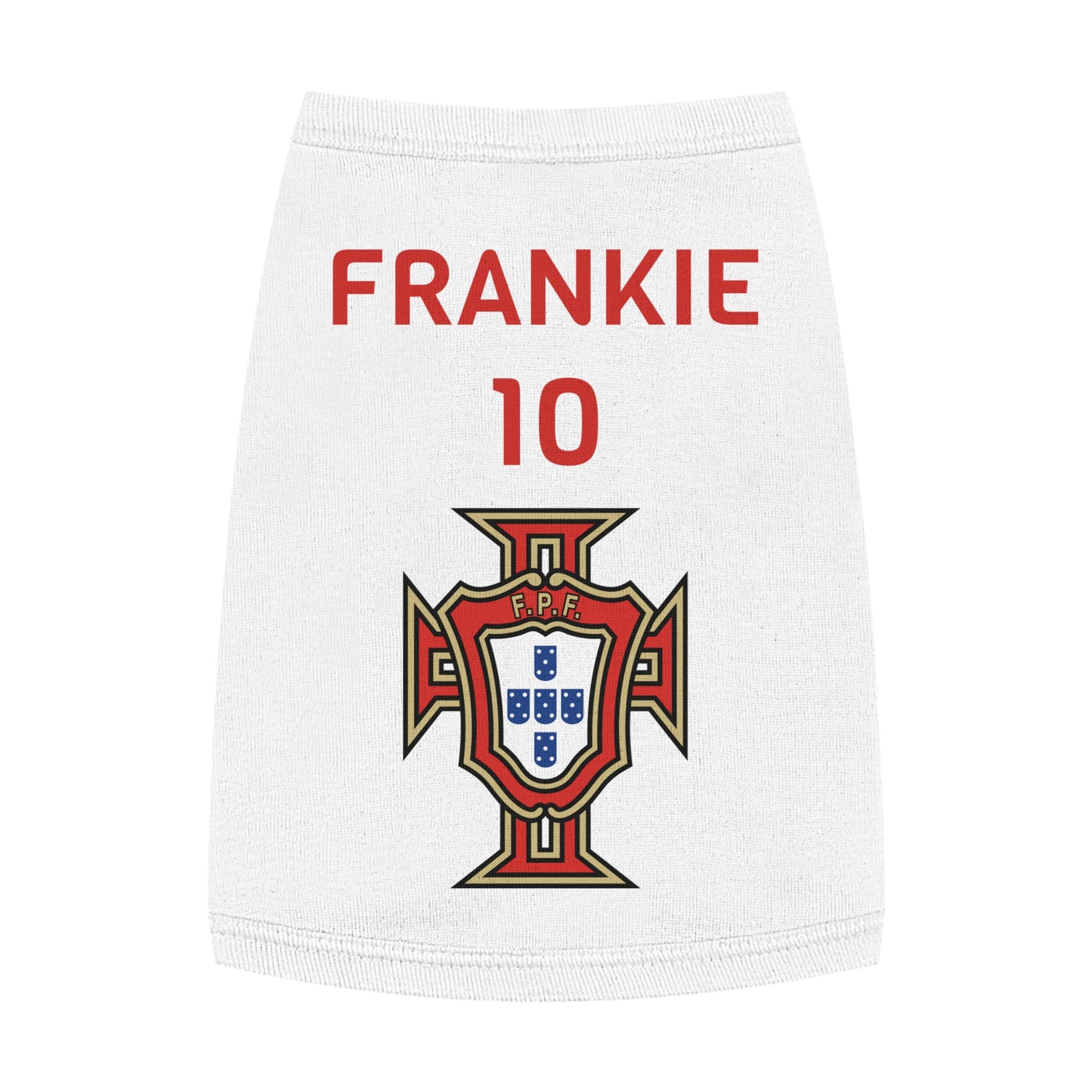Customizable World Cup Pet Top — Team Portugal
