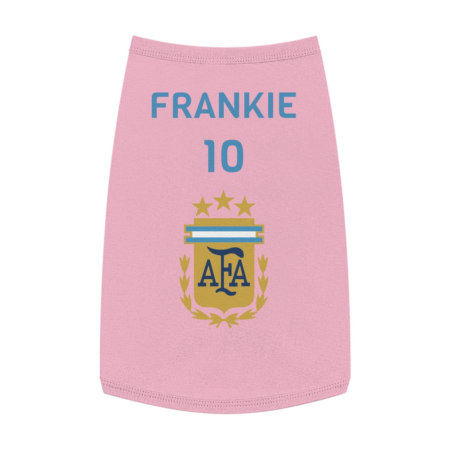 Customizable World Cup Pet Top — Team Argentina