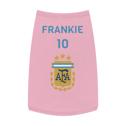 Customizable World Cup Pet Top — Team Argentina
