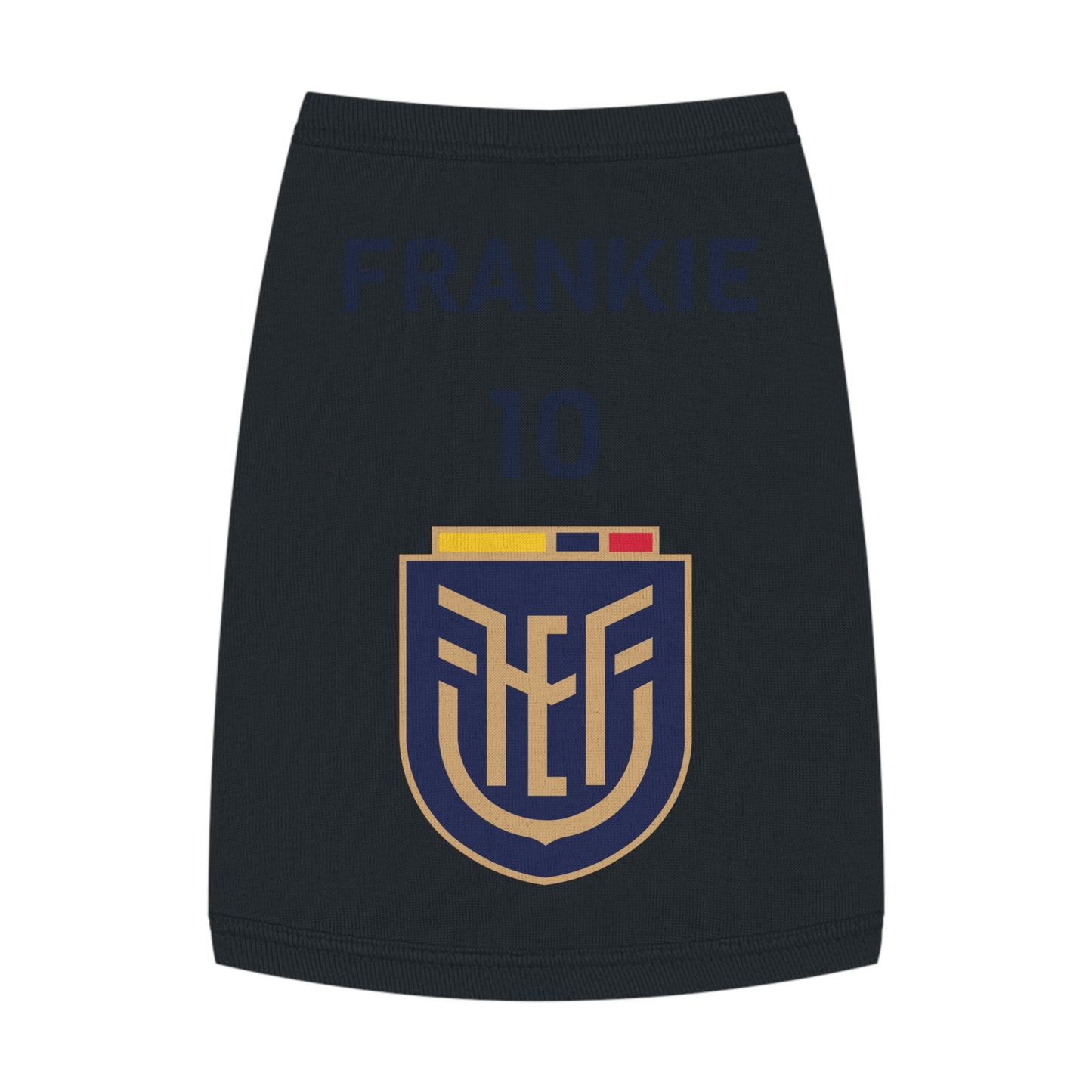 Customizable World Cup Pet Top — Team Ecuador