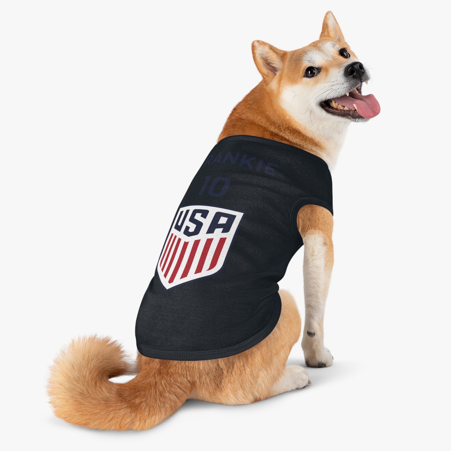 Customizable World Cup Pet Top — Team USA