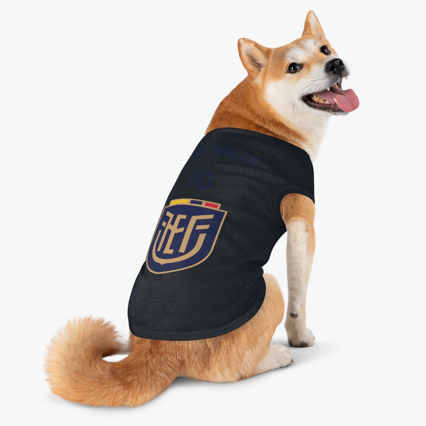 Customizable World Cup Pet Top — Team Ecuador