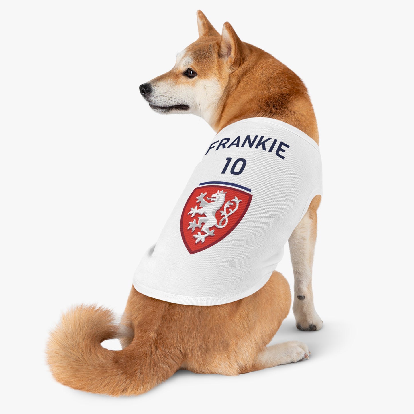 Customizable World Cup Pet Top — Team Czech