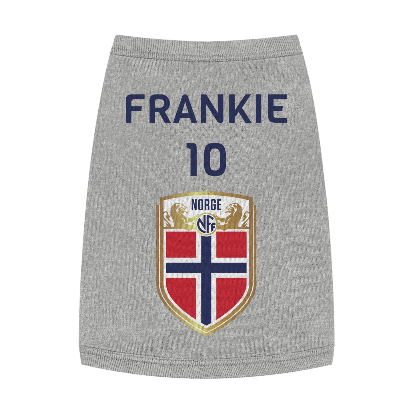 Customizable World Cup Pet Top — Team Norway