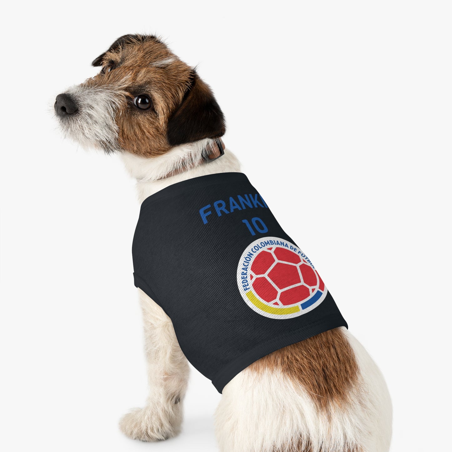 Customizable World Cup Pet Top — Team Columbia