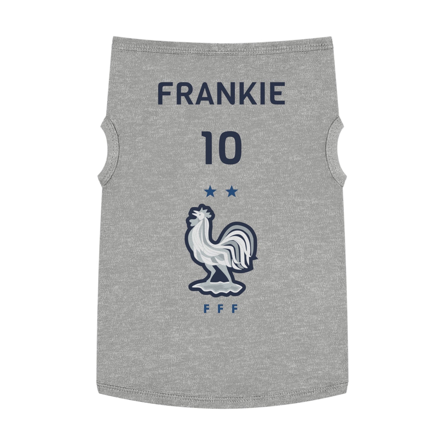 Customizable World Cup Pet Top — Team France