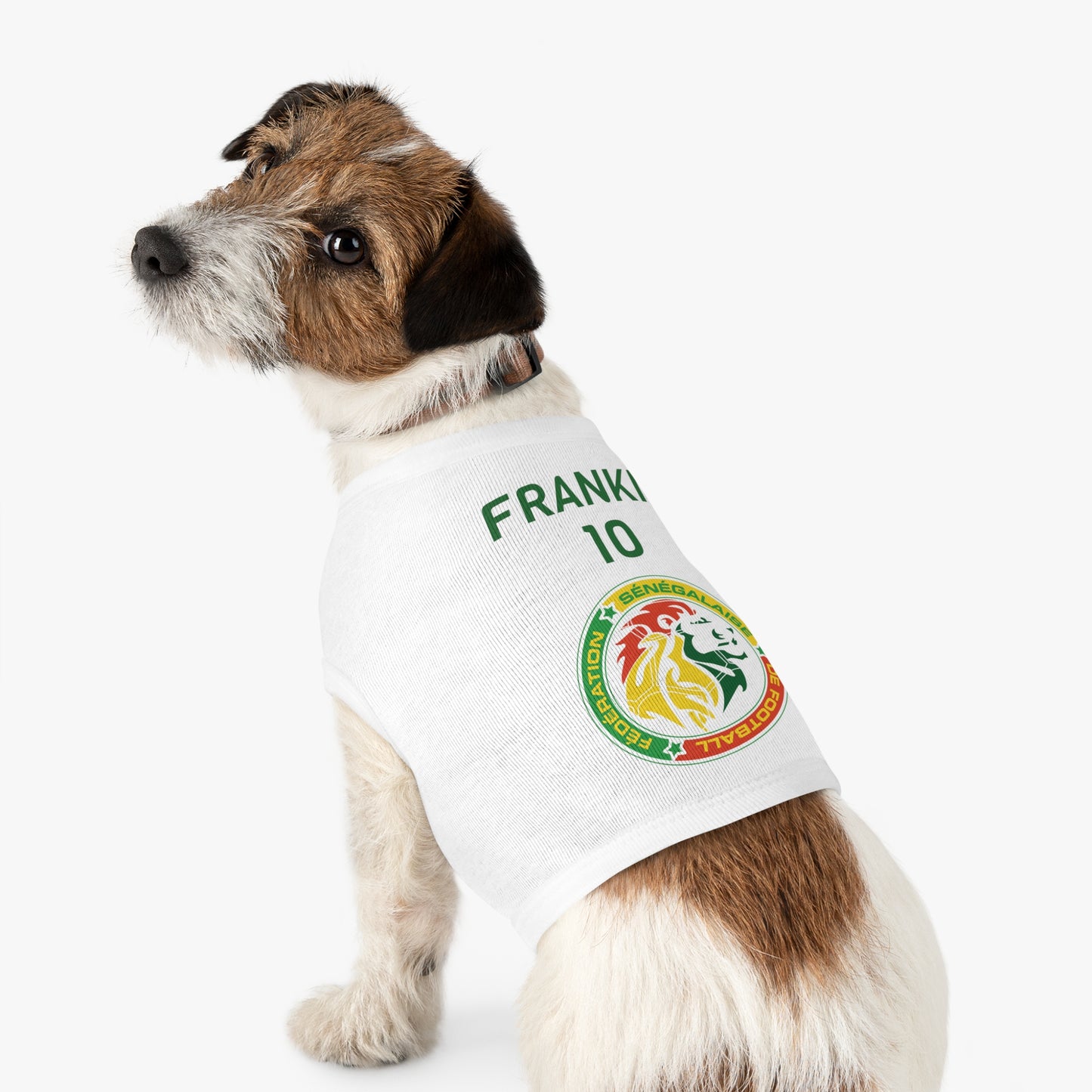Customizable World Cup Pet Top — Team Senegal