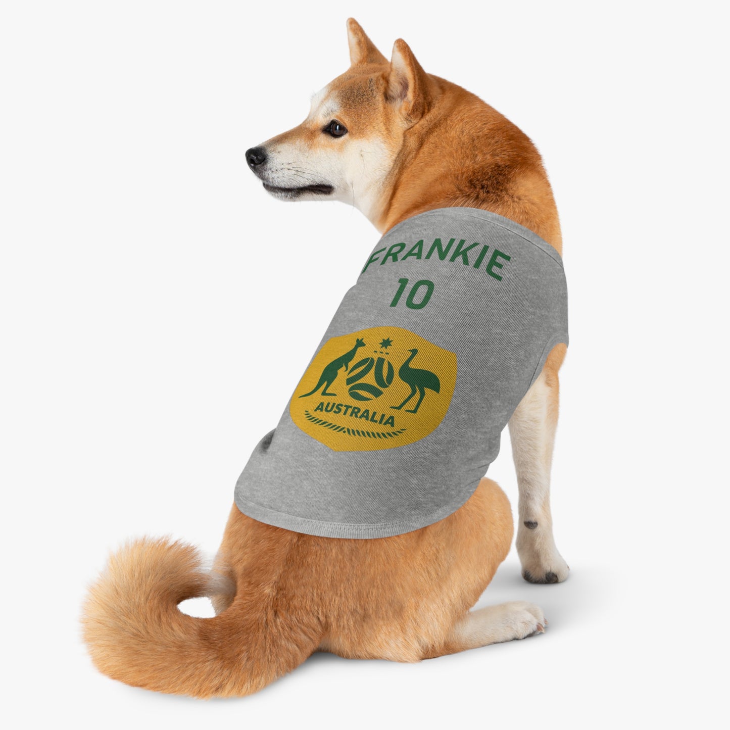 Customizable World Cup Pet Top — Team Australia