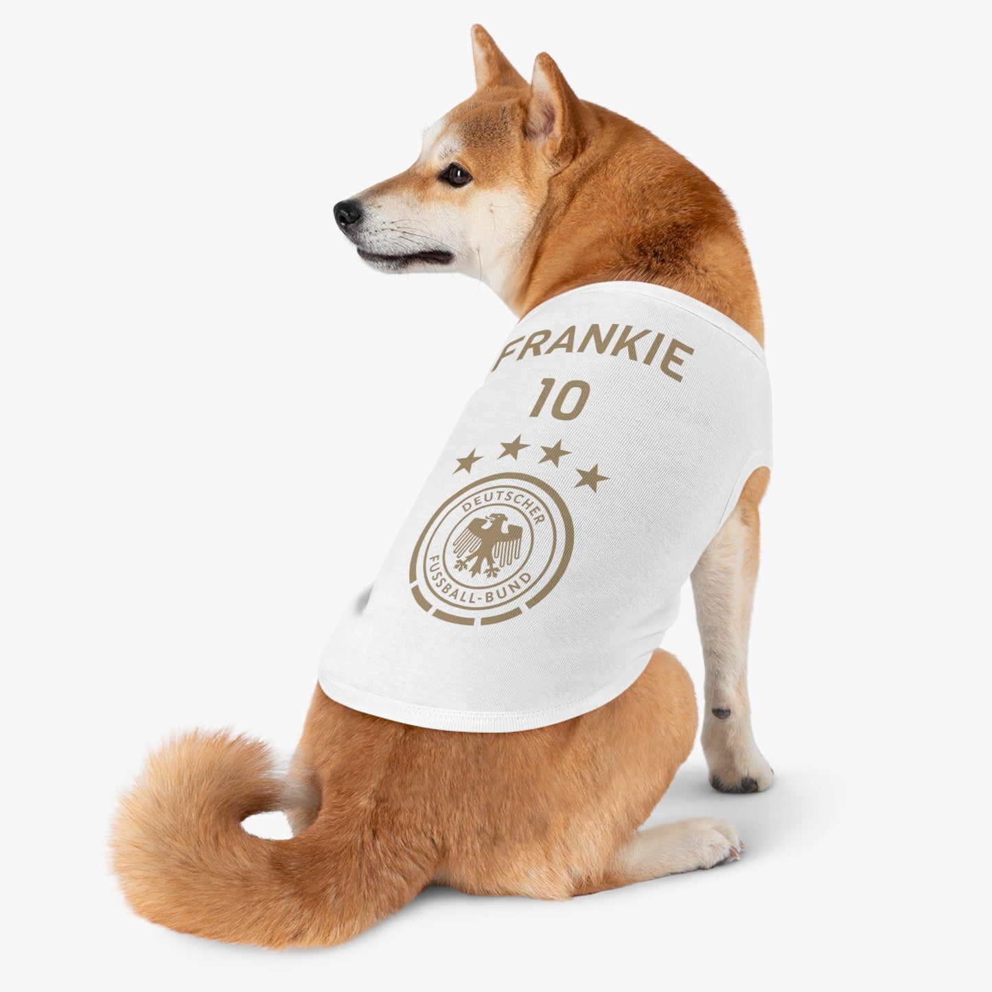 Customizable World Cup Pet Top — Team Germany
