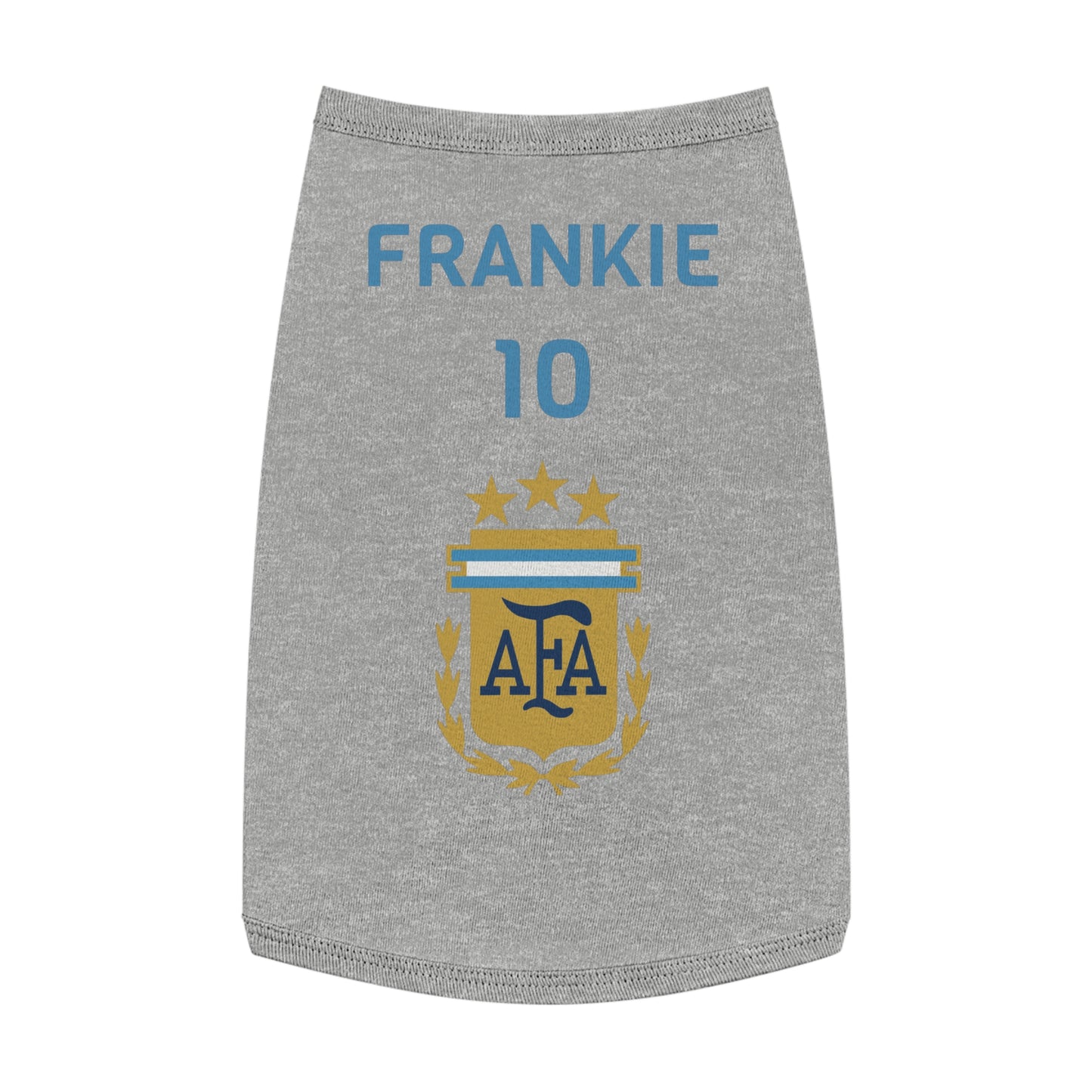 Customizable World Cup Pet Top — Team Argentina