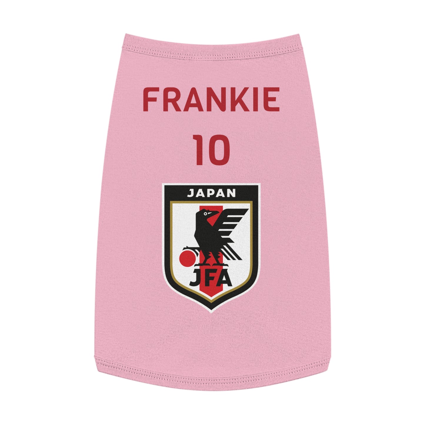 Customizable World Cup Pet Top — Team Japan