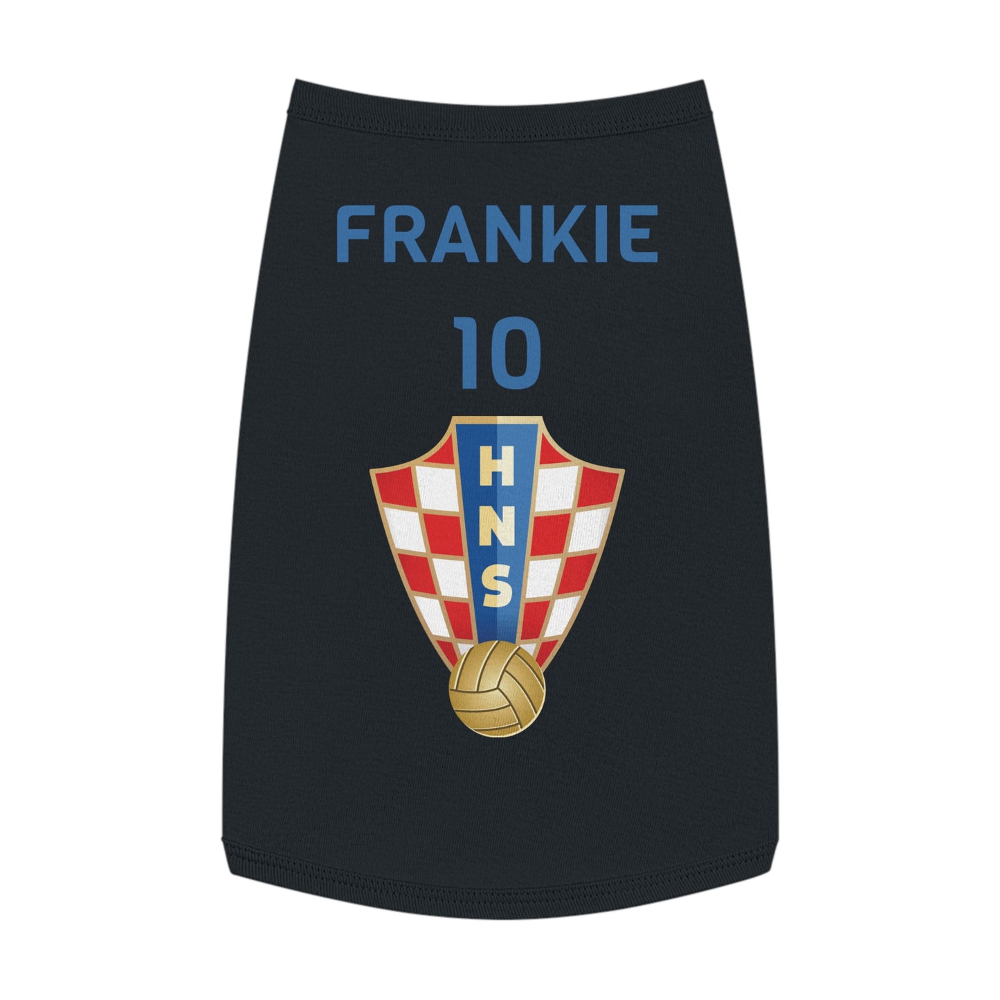 Customizable World Cup Pet Top — Team Croatia