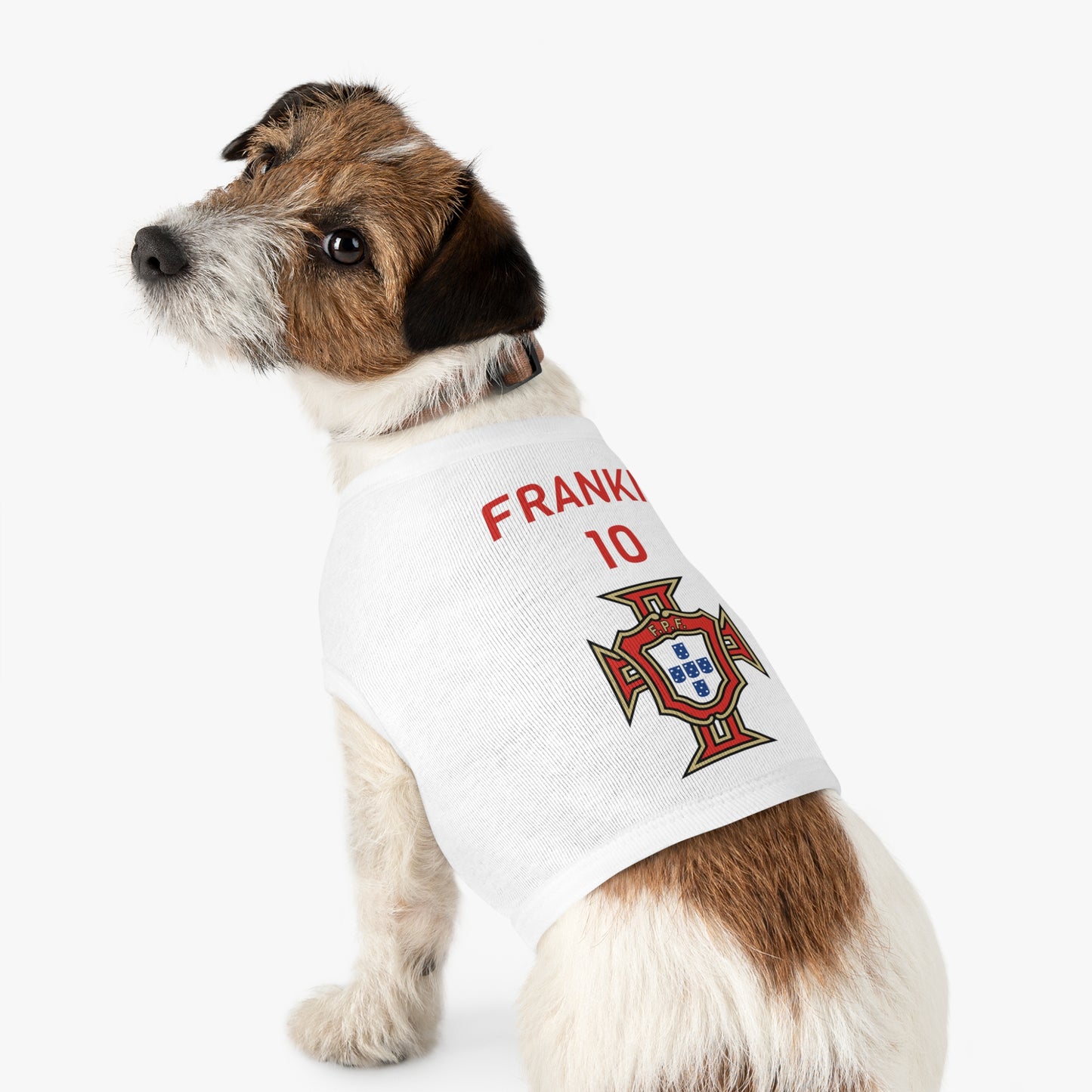Customizable World Cup Pet Top — Team Portugal