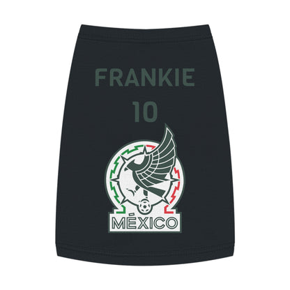 Customizable World Cup Pet Top — Team Mexico