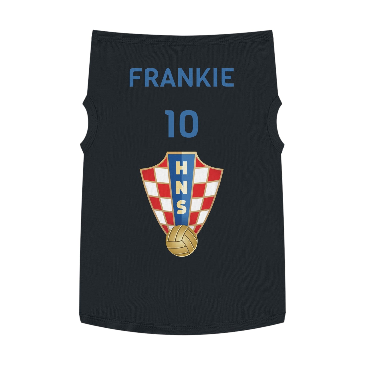 Customizable World Cup Pet Top — Team Croatia