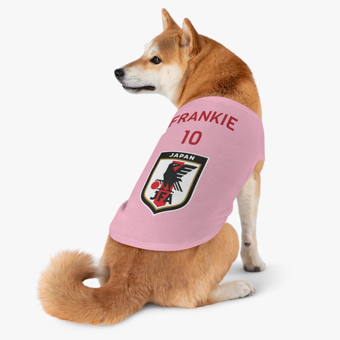 Customizable World Cup Pet Top — Team Japan