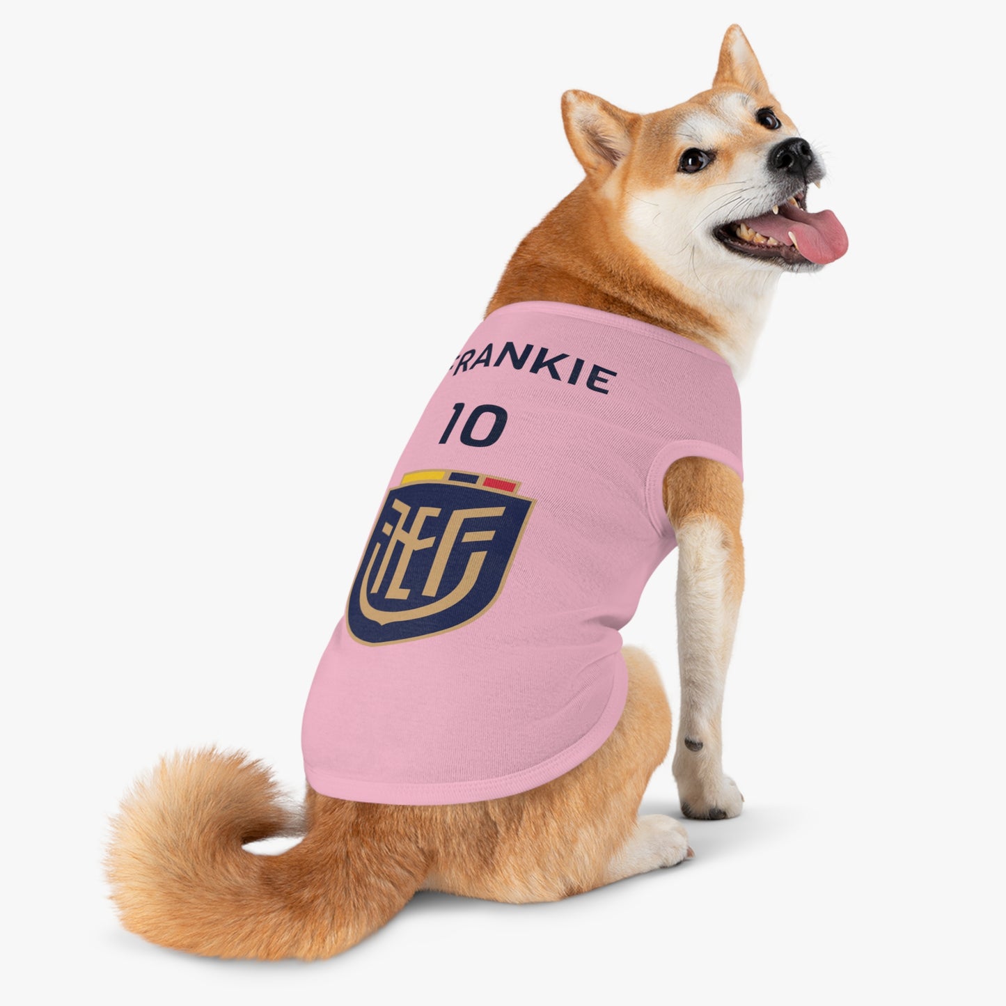 Customizable World Cup Pet Top — Team Ecuador