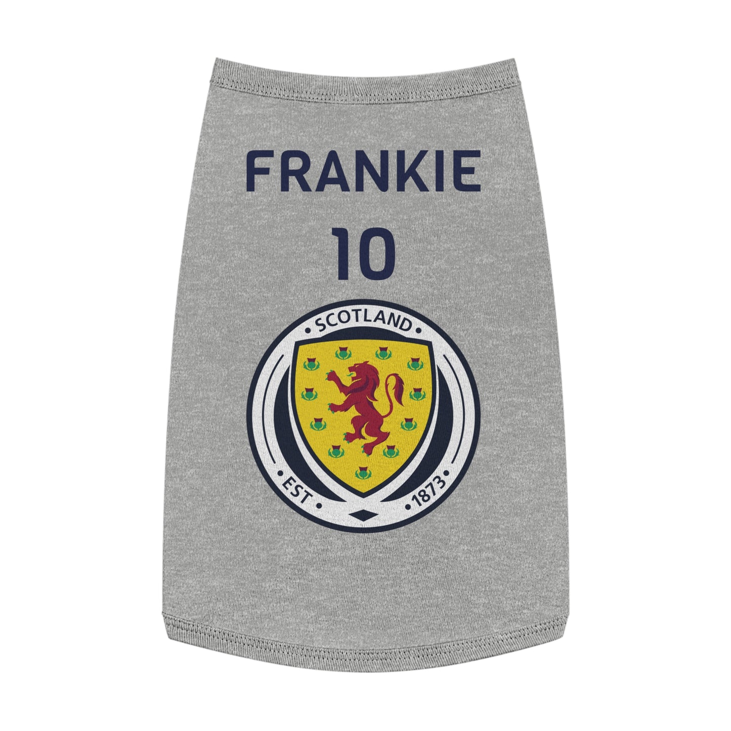 Customizable World Cup Pet Top — Team Scotland