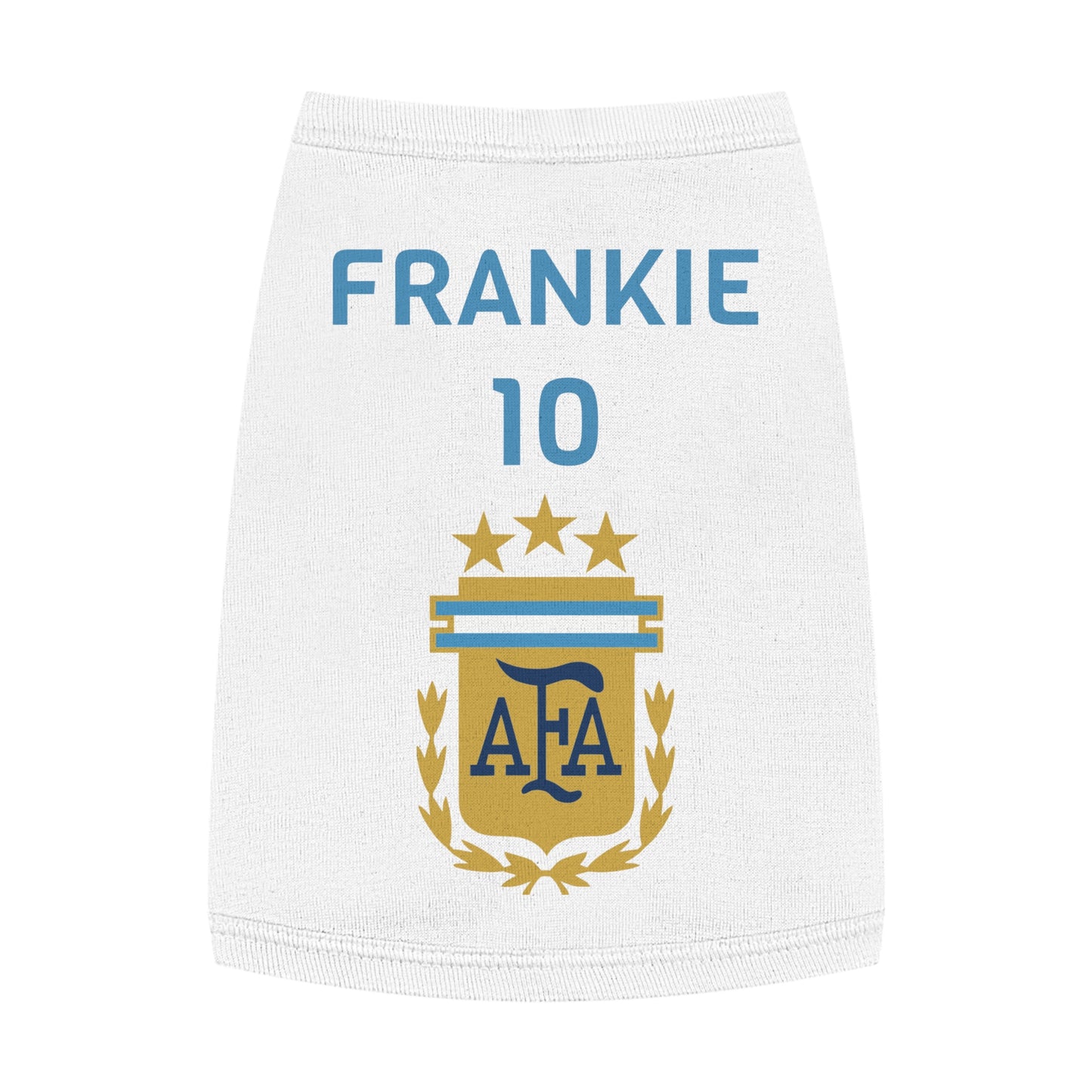 Customizable World Cup Pet Top — Team Argentina