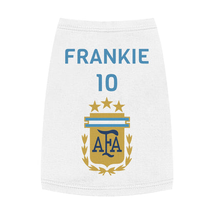 Customizable World Cup Pet Top — Team Argentina
