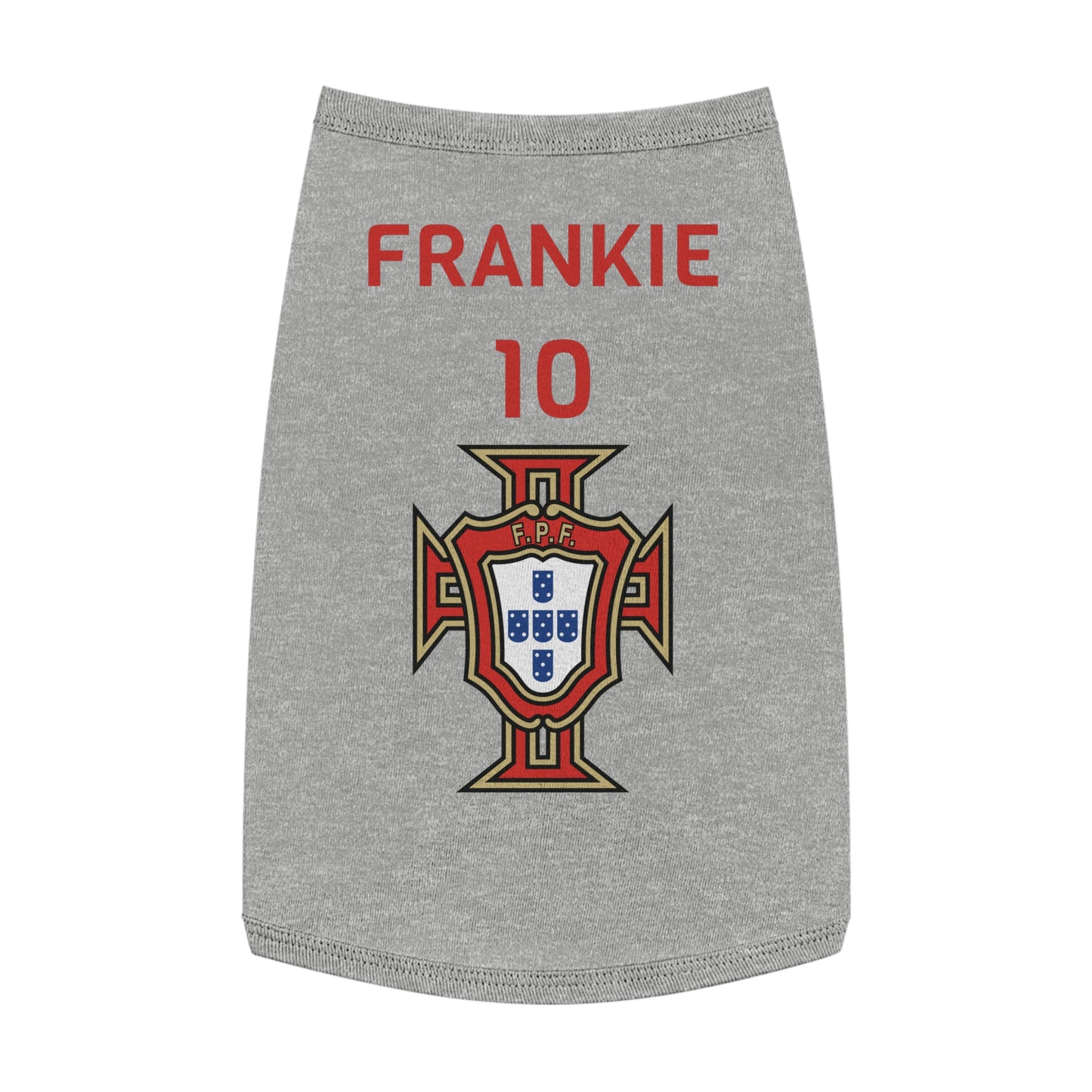 Customizable World Cup Pet Top — Team Portugal