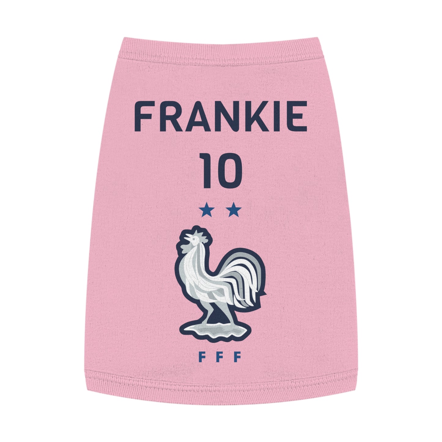Customizable World Cup Pet Top — Team France