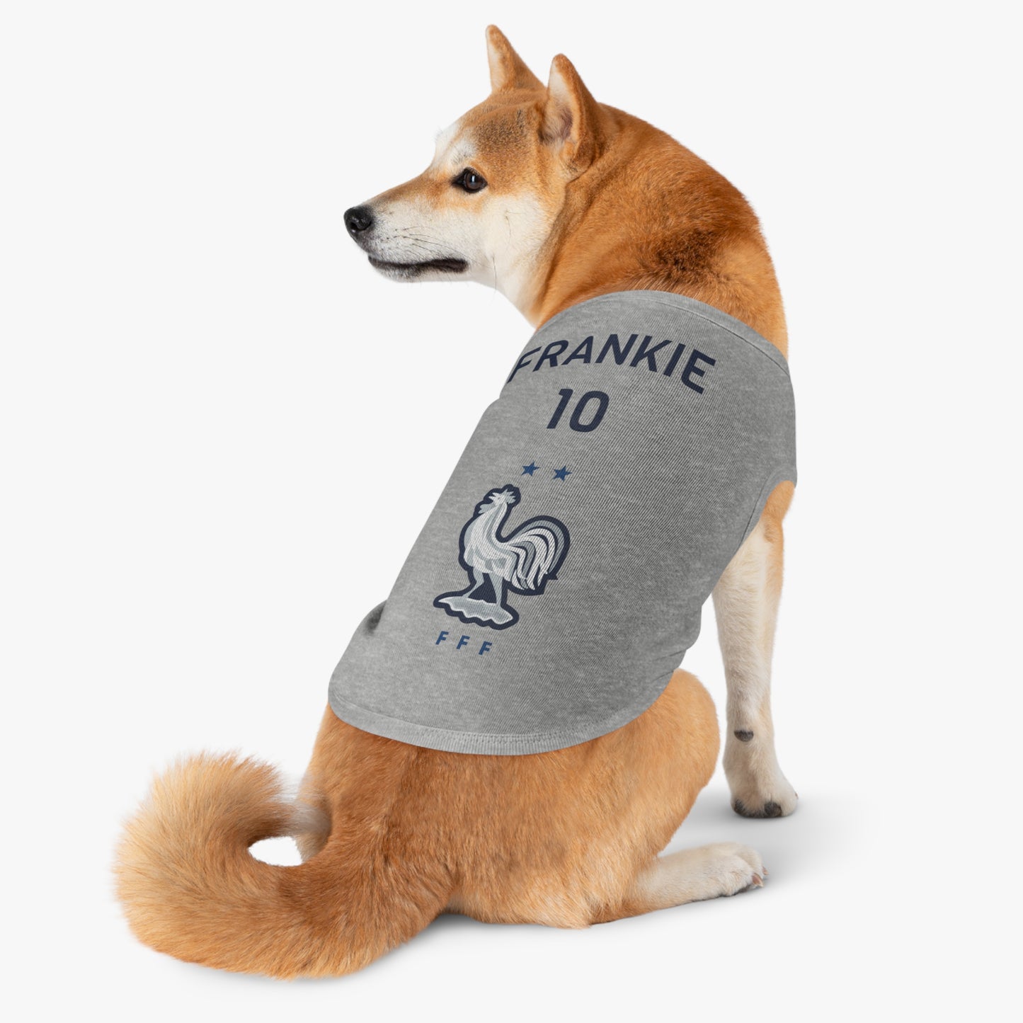 Customizable World Cup Pet Top — Team France