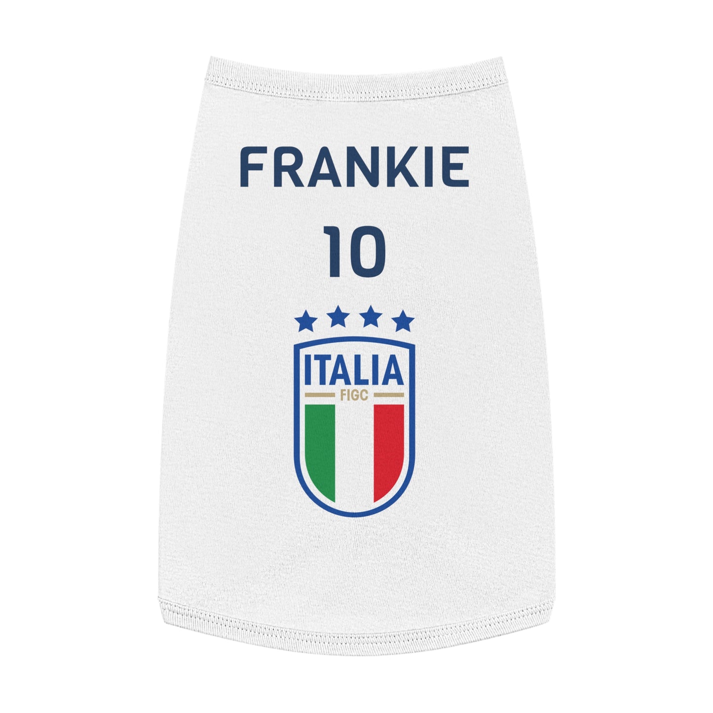 Customizable World Cup Pet Top — Team Italy